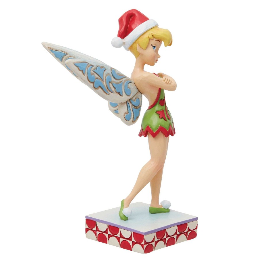 Disney Enesco Gift  | Disney Traditions | Tink Christmas Pp | Figurine